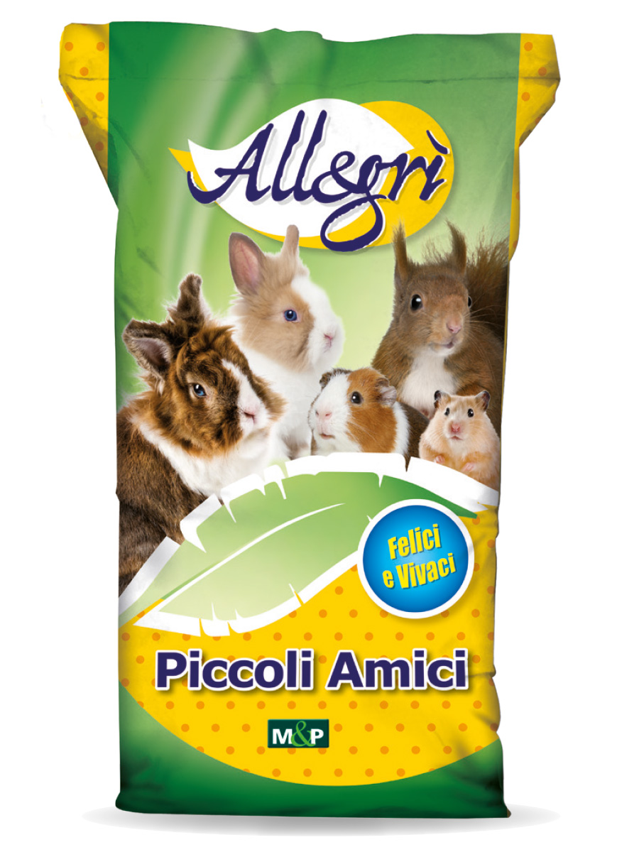 Conigli Nani Mix 15kg Allegrì per piccoli roditori - Mignini
