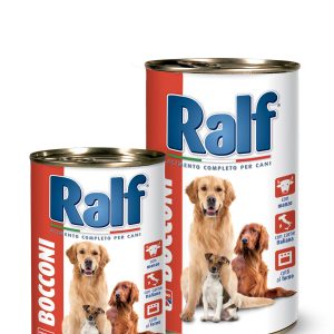 Ralf Bocconcini con Manzo, mangimi per cani - Petrini